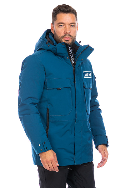 Мужская зимняя Парка WHS Серо-синий, 8783355