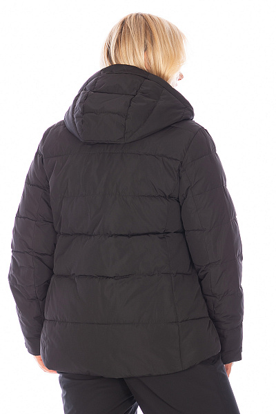 Женский зимний Пуховик Lafor Черный, 76702