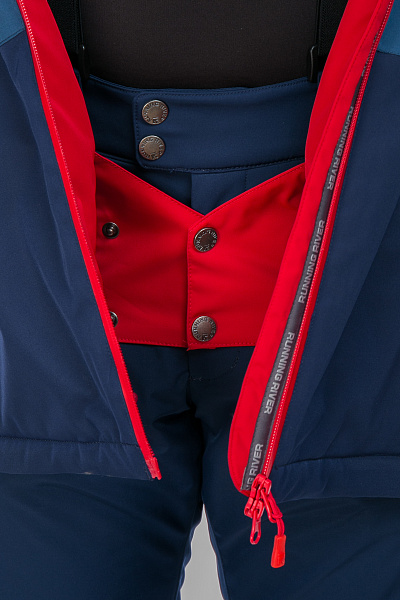 Мужская горнолыжная Куртка Running River Красный, 827890