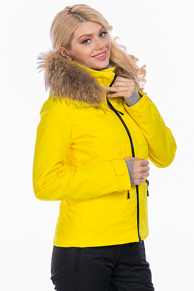 Женская горнолыжная Куртка Running River Желтый, 827882