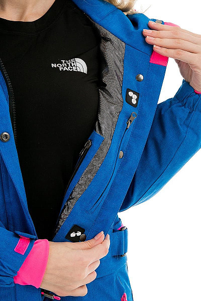 Женский горнолыжный Комбинезон Snow Headquarter Голубой, 838111