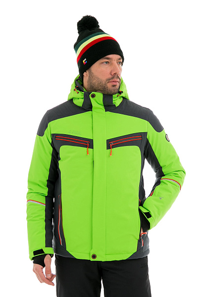 Мужская горнолыжная Куртка High Experience Зеленый, 6980216