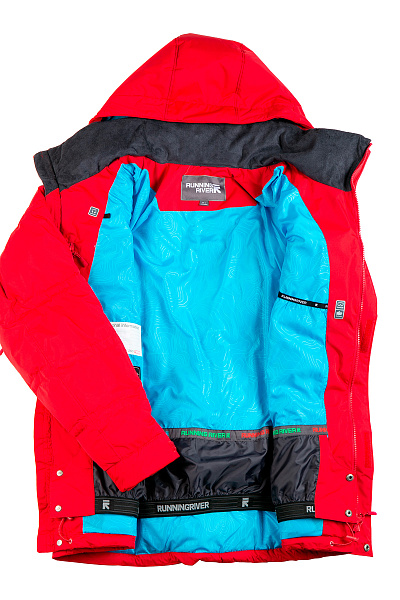 Мужская горнолыжная Куртка Running River Красный, 8278119