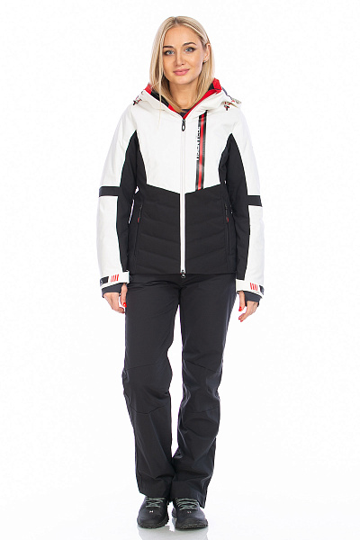 Женская горнолыжная Куртка WHS Белый, 8783362