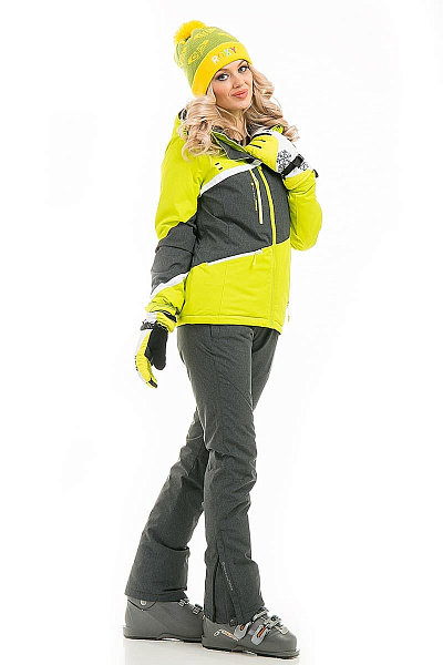 Женский горнолыжный Костюм High Experience Салатовый, 6980199K2