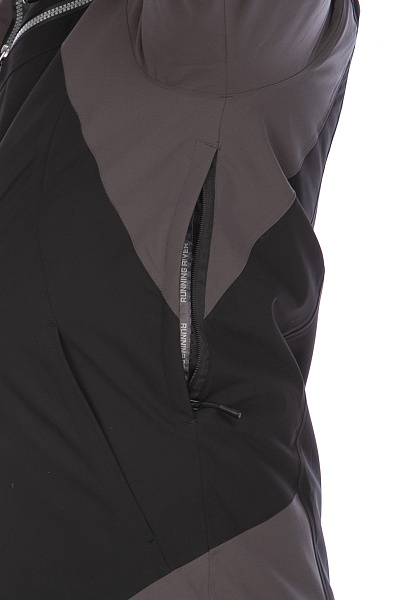 Мужская горнолыжная Куртка Running River Черный, 8278136