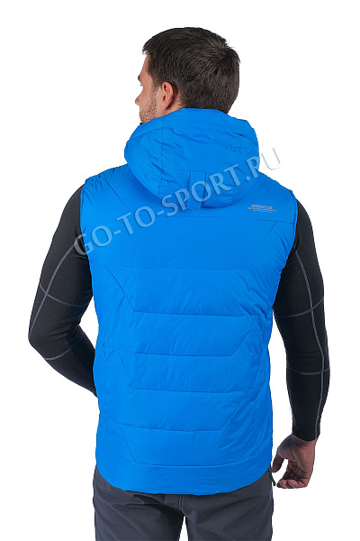 Мужской горнолыжный Жилет High Experience Голубой, 6980114