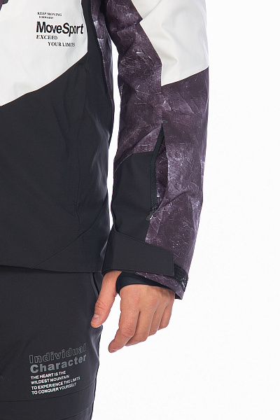 Мужской горнолыжный Костюм WHS Белый, 8783390K1