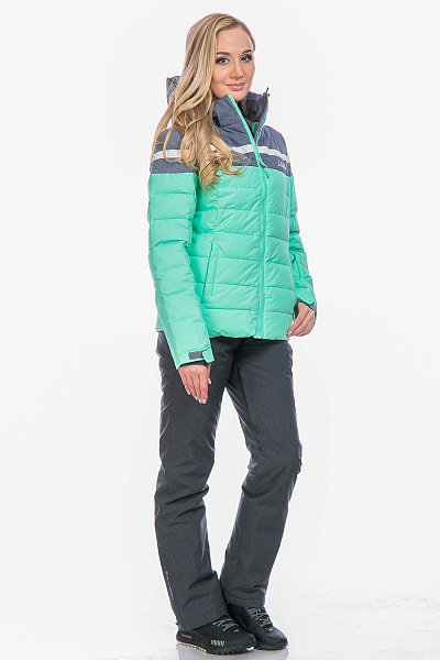 Женский горнолыжный Костюм High Experience Мятный, 6980201K1