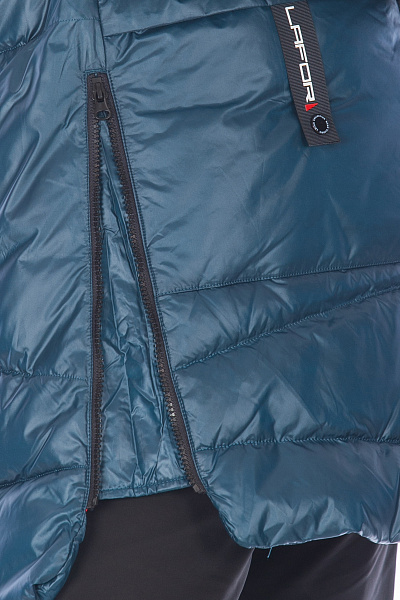 Женский зимний Пуховик Lafor Серо-синий, 767032