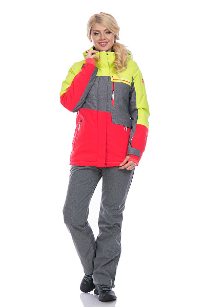 Женская горнолыжная Куртка WHS Коралловый, 8783249