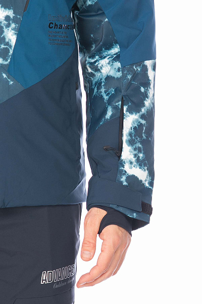 Мужской горнолыжный Костюм Tisentele Серо-синий, 847645K1