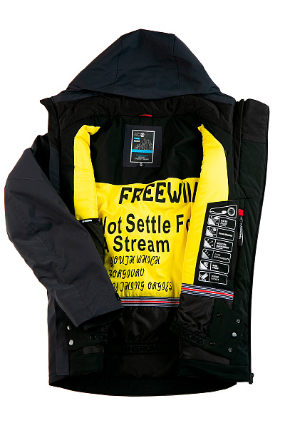 Мужской горнолыжный Костюм WHS Темно-серый, 8783318K1