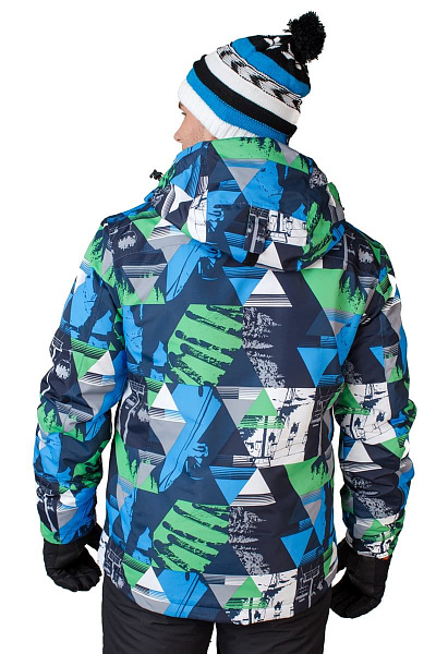 Мужская горнолыжная Куртка High Experience Голубой, 6980140