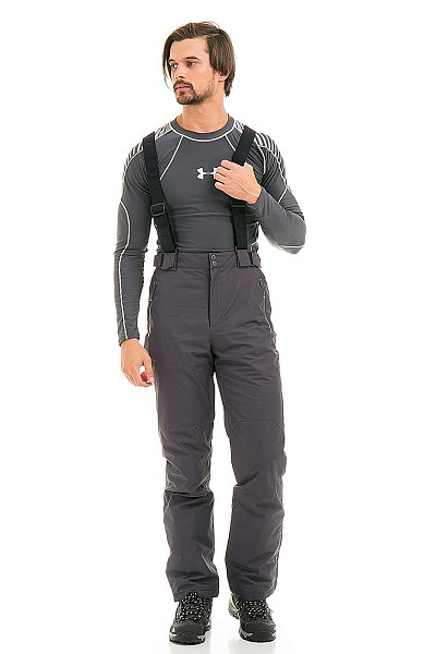 Мужские горнолыжные Штаны High Experience Серый, 6980190