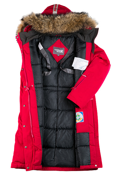 Женская зимняя Куртка Running River Бордовый, 827865