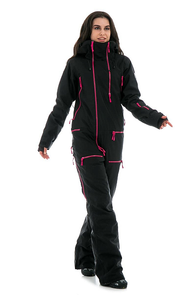 Женский горнолыжный Комбинезон Running River Черный, 827818