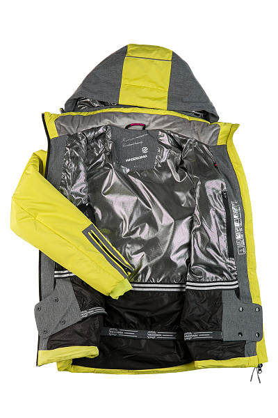 Женская горнолыжная Куртка WHS Желтый, 8783247