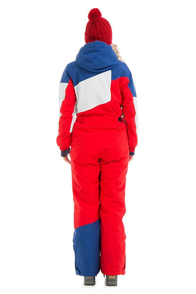 Женский горнолыжный Комбинезон Snow Headquarter Красный, 83819