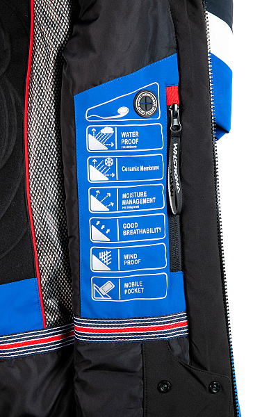 Мужская горнолыжная Куртка WHS Синий, 8783307