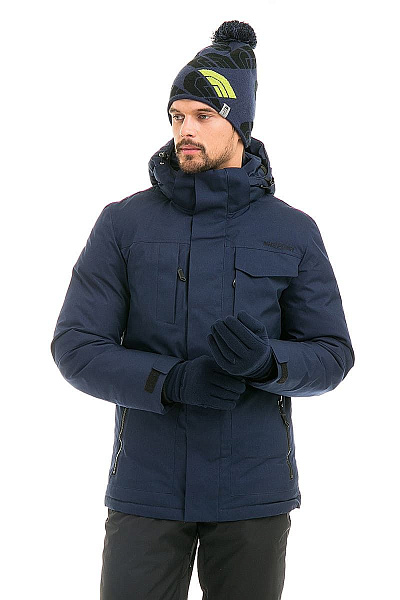 Мужская зимняя Парка WHS Синий, 878379