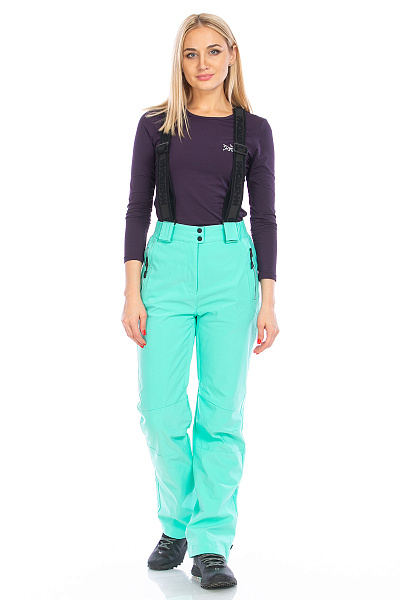 Женские горнолыжные Штаны WHS Мятный, 8783316