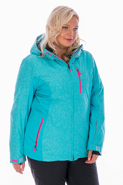 Женская горнолыжная Куртка WHS Бирюзовый, 8783165