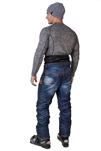 Мужские горнолыжные Штаны High Experience Синий, 6980139