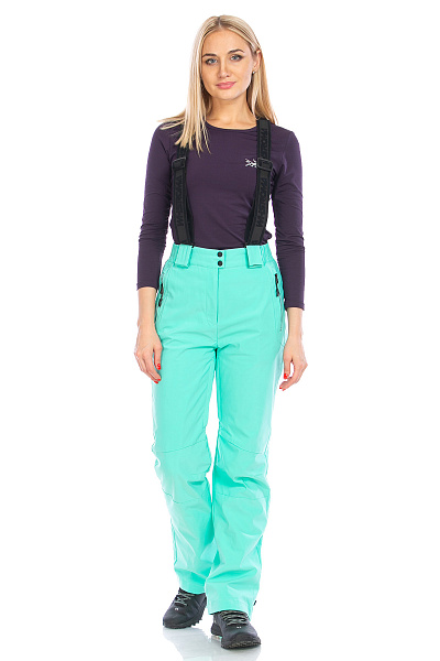 Женские горнолыжные Штаны WHS Мятный, 8783316