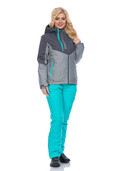 Женский горнолыжный Костюм High Experience Серый, 6980316K2