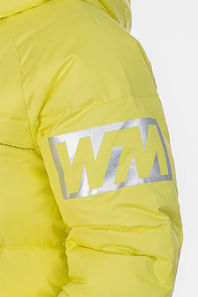 Женский зимний Пуховик WHS Желтый, 8783242
