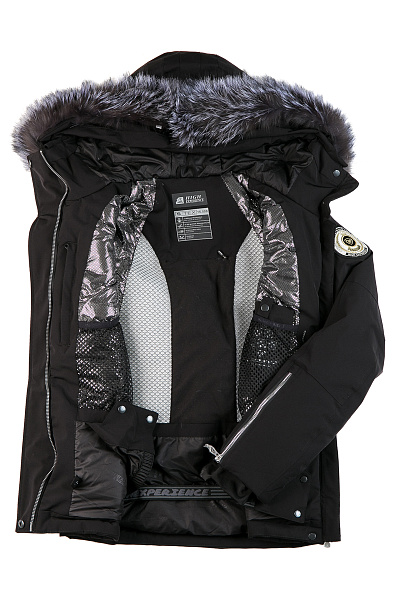 Женская горнолыжная Куртка High Experience Черный, 6980329