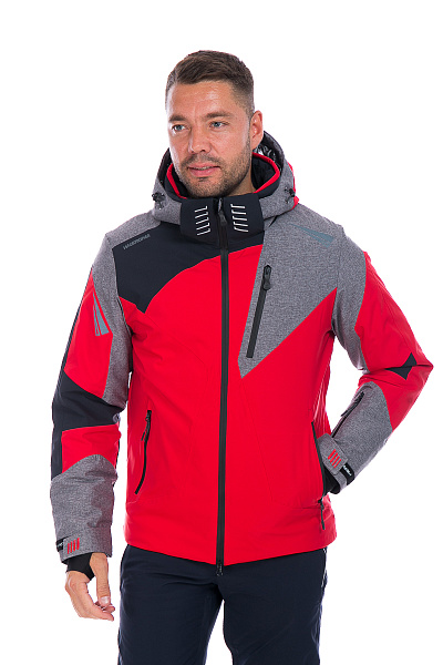 Мужская горнолыжная Куртка WHS Красный, 8783216