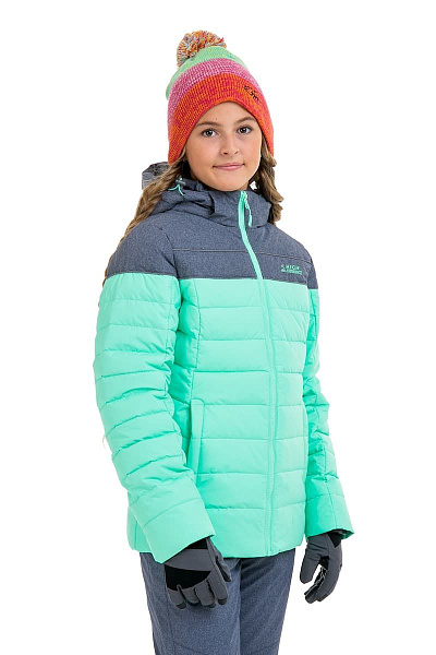 Детский горнолыжный Пуховик High Experience Мятный, 6980181