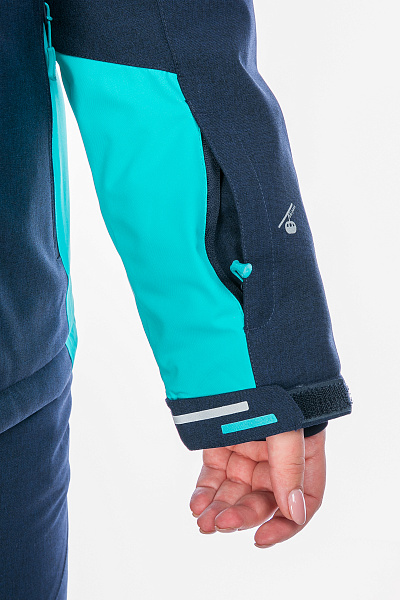 Женская горнолыжная Куртка High Experience Бирюзовый, 6980327