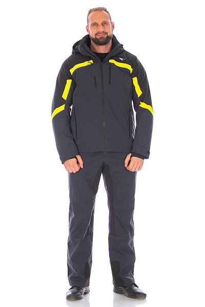 Мужской горнолыжный Костюм WHS Темно-серый, 8783307K2