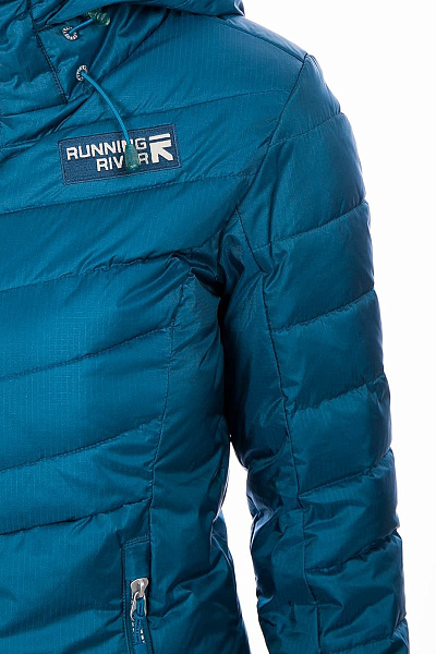 Женский горнолыжный Пуховик Running River Синий, 827826