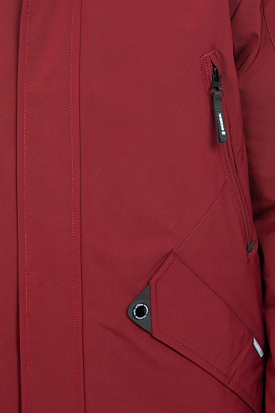 Детская зимняя Парка WHS Бордовый, 8783283
