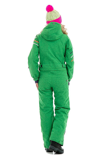 Женский горнолыжный Комбинезон Snow Headquarter Зеленый, 838111