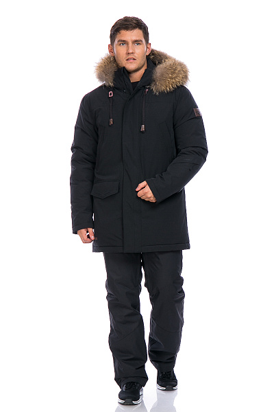 Мужская зимняя Парка High Experience Черный, 6980335