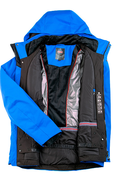 Мужская горнолыжная Куртка Lafor Синий, 767041