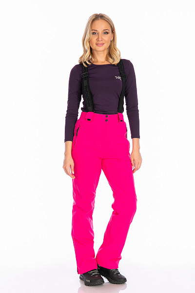 Женские горнолыжные Штаны WHS Малиновый, 8783316