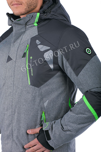 Мужская горнолыжная Куртка High Experience Серый, 6980113