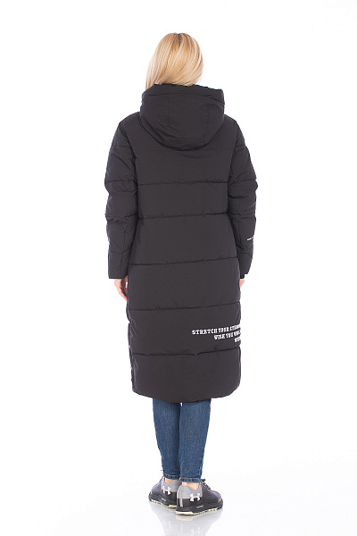 Пуховик WHS Черный, 8783396