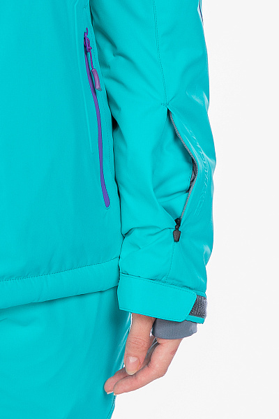 Женская горнолыжная Куртка High Experience Бирюзовый, 6980390
