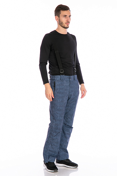 Мужской зимний Костюм Lafor Серо-синий, 76708K2