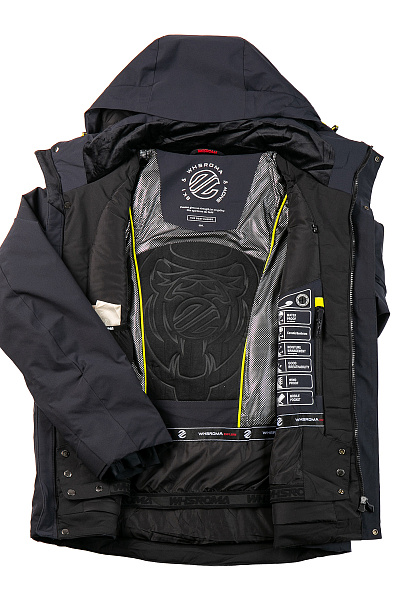 Мужской горнолыжный Костюм WHS Темно-серый, 8783398K2