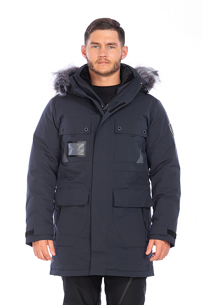 Парка WHS Темно-синий, 8783418