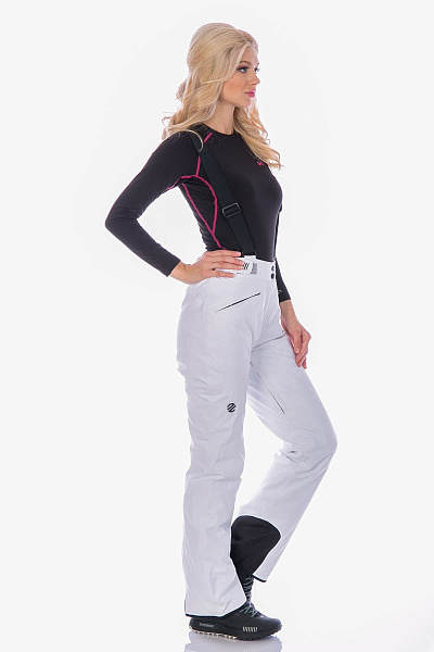 Женские горнолыжные Штаны WHS Белый, 8783163