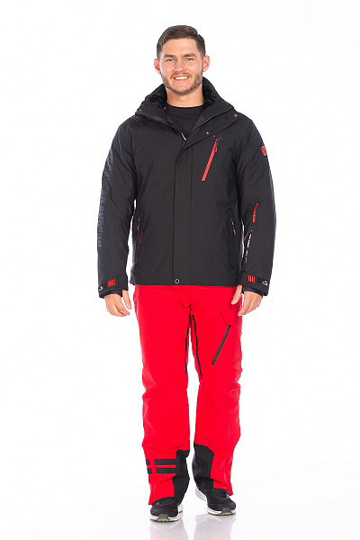 Мужской горнолыжный Костюм WHS Черный, 8783398K2